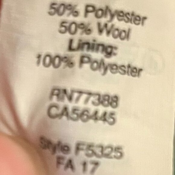 J.Crew Emerald Wool Coat | Funnel Collar Zip Closure | Size 10 - Picture 5 of 5